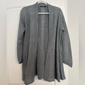 NIC & ZOE Grey Cardigan Sweater